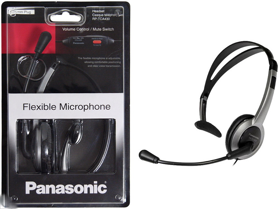 Гарнитура Panasonic  RP-TCA430E-S