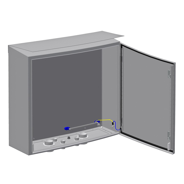 Шкаф приборный универсальный ШПУ-1 (600х600х210) IP 65 в Комсомольске-на-Амуре
