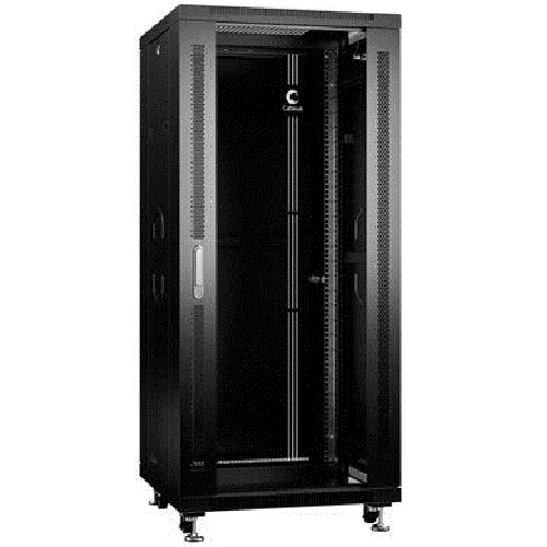Cabeus SH-05C-27U60/80 Шкаф телекоммуникационный 19" напольный 27U 600x800x1388mm (ШхГхВ) в Комсомольске-на-Амуре
