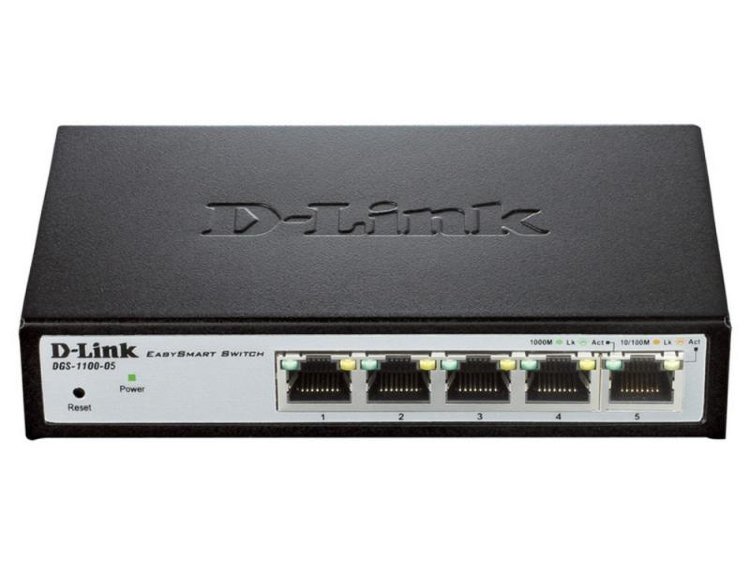 Коммутатор D-Link DGS-1100-05 в Комсомольске-на-Амуре
