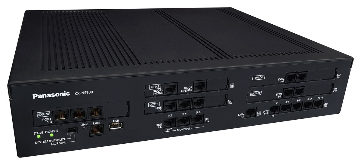 KX-NS500RU телефонная станция(базовый блок IP АТС ) в Комсомольске-на-Амуре