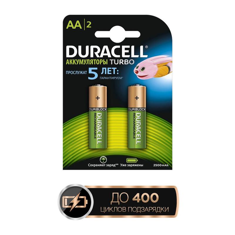Аккумулятор Duracell 850 мАч (AAA, 1.2 В, 2 шт.) в Комсомольске-на-Амуре
