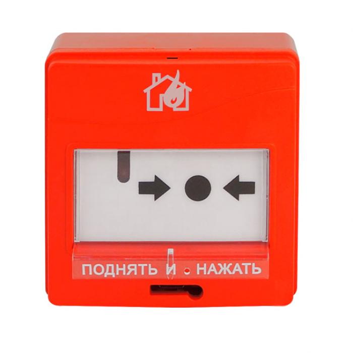 ИПР 513-3АМ извещатель ручной адресный (красный) к С2000-КДЛ в Комсомольске-на-Амуре