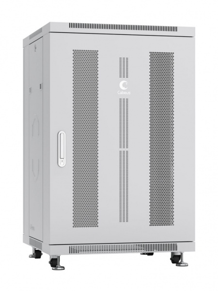 Cabeus ND-05C-27U60/100 Шкаф телекоммуникационный 19" напольный 27U 600x1000x1388mm (ШхГхВ) в Комсомольске-на-Амуре