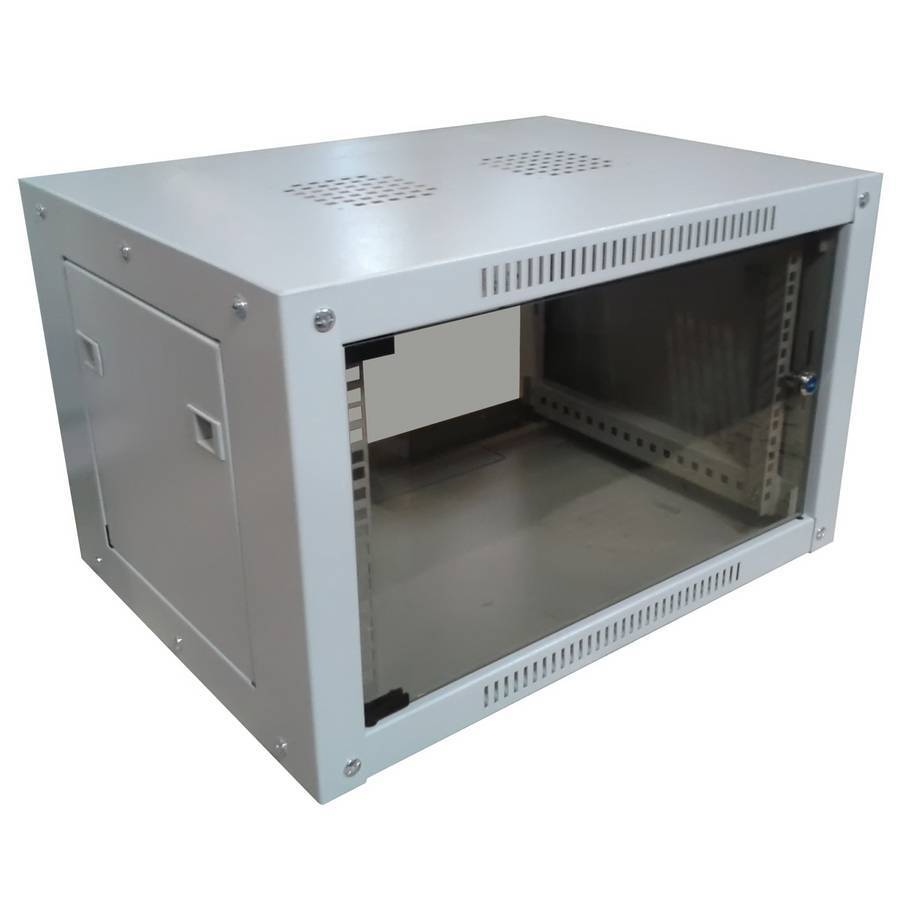 TSn-6U600W-G-Настенный телекоммуникационныq шкаф высотой 6U (600х600) в Комсомольске-на-Амуре