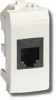 Розетка RJ-45 Brava 1 модуль белая (76647B) Розетка RJ-45 Brava 1 модуль белая (76647B)