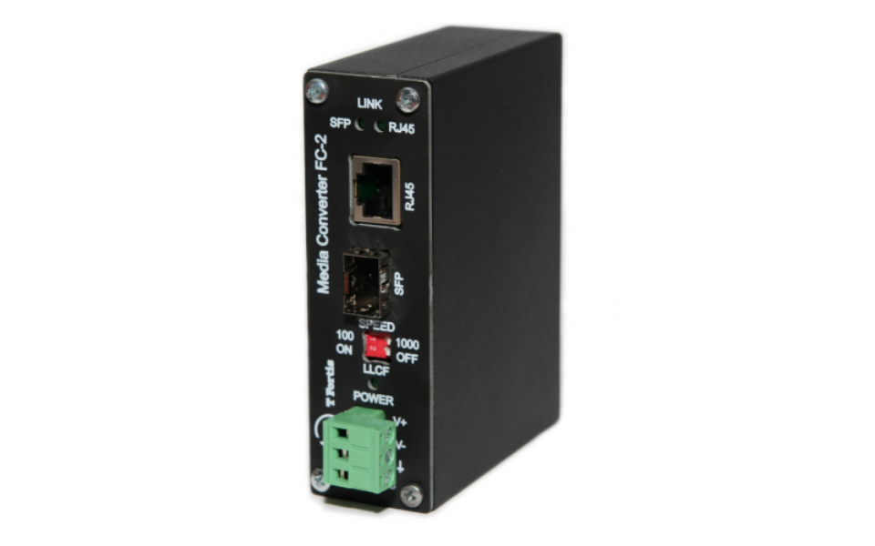 Tfortis FC-2 Медиаконвертер оптический гигабитный; Поддержка SFP модулей 1.25 Гбит/с и 155 Мбит/с; 9 Tfortis FC-2 Медиаконвертер оптический гигабитный; Поддержка SFP модулей 1.25 Гбит/с и 155 Мбит/с; 9