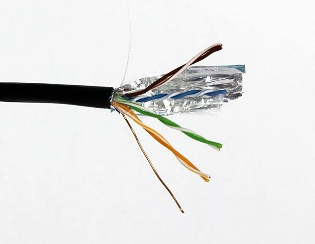 Кабель FTP-5cat.2pair24AWG  внутренний медь