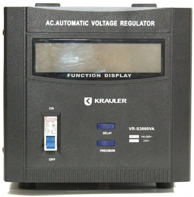 Стабилизатор напряжения Krauler VR-S3000VA 1800вт