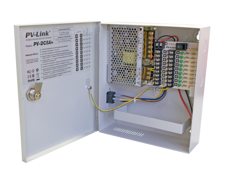 Блок питания PV-Link PV-DC 5A   ,12v