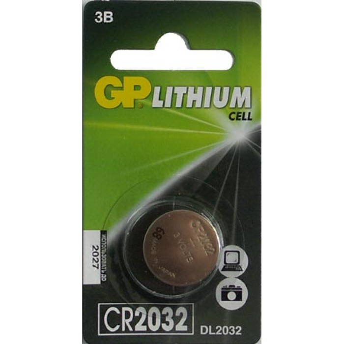 Батарейка CR2032 BL1 литиевая 3V 220mAh (30-1108) в Комсомольске-на-Амуре