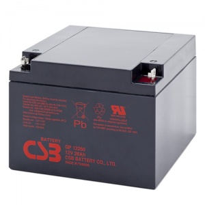 Аккумуляторная батарея CSB GP12260 (12В, 26А/ч) в Комсомольске-на-Амуре